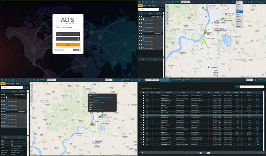 Altis Pvt. Ltd. GPS Tracking Solution Altis Pvt. Ltd.